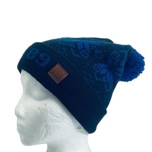 🐳 Bench Knit Beanie with Pom Pom